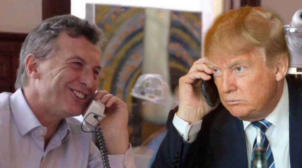 Macri volver este mircoles a hablar por telfono con Donald Trump