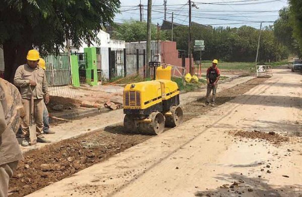 El Municipio de Tigre mejora la red pluvial en Ricardo Rojas 