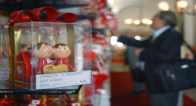 Las ventas por el d�a de San Valent�n cayeron un 3,4%
