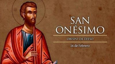 Hoy la Iglesia conmemora a San On�simo, Obispo de �feso