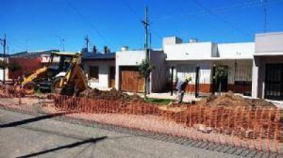 Avanza el primer recambio de ca�er�as de ABSA en la ciudad de Chivilcoy