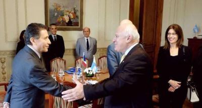 Lifschitz recibi� a empresarios franceses en Rosario