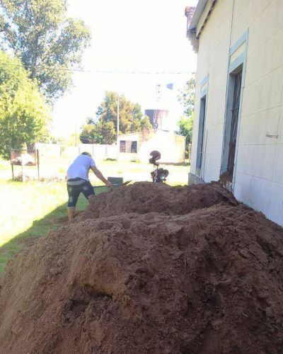 Comenzaron las obras en el Caps Eduardo de Santiba�es en Saladillo Norte
