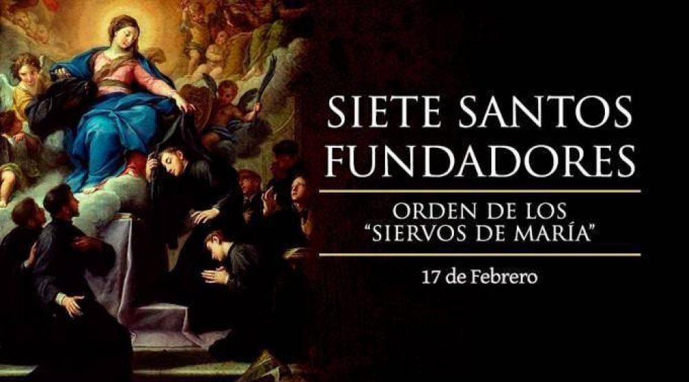 Hoy se conmemora a los siete Santos fundadores de la Orden Siervos de Mar�a