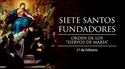 Hoy se conmemora a los siete Santos fundadores de la Orden Siervos de Mar�a