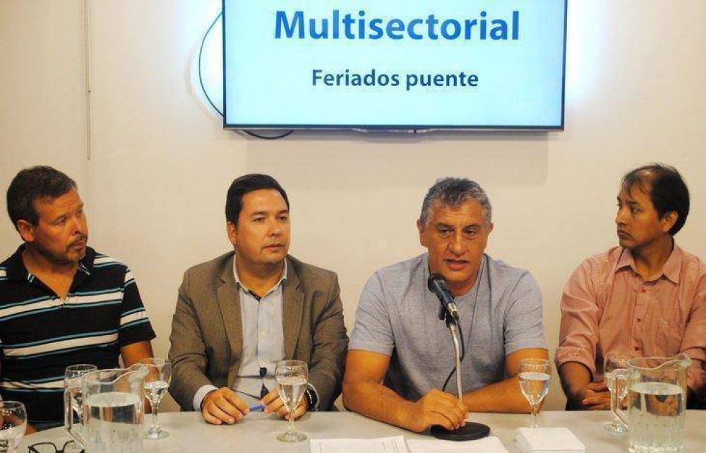 Enrgico pedido de Multisectorial para que Macri de marcha atrs con los Feriados Puentes