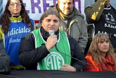 �Si viene Macri tenemos la obligaci�n de parar�, Alejandro Garz�n