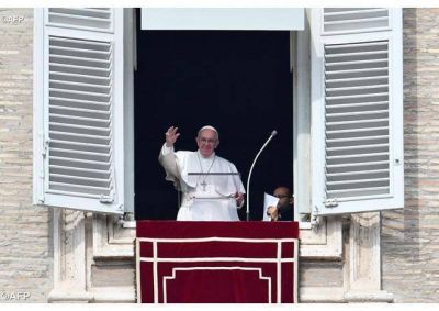 �Justicia s�, venganza no�, el Papa en el �ngelus