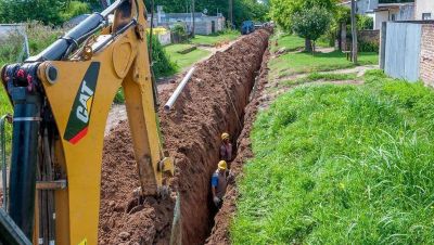 Obras Sanitarias proyecta sumar m�s de 250 cuadras de agua y cloacas este a�o