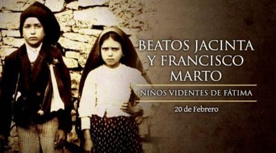 Hoy se celebra a los Beatos Francisco y Jacinta, videntes de la Virgen de F�tima