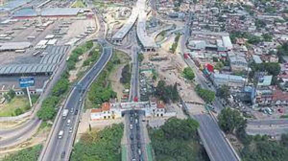 Avanzan las obras en puente La Noria: un viaducto unir a la ciudad con la zona sur
