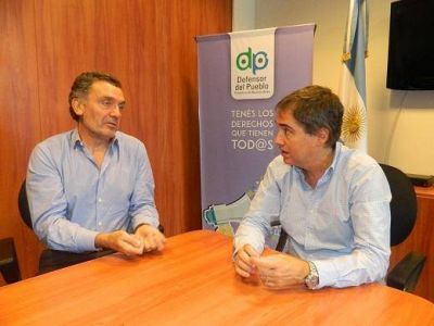 Lorenzino y Cant�n coincidieron en fortalecer la labor conjunta en DDHH