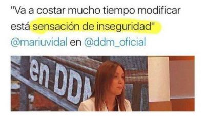 Vidal: �Va a costar mucho tiempo modificar esta sensaci�n de inseguridad�
