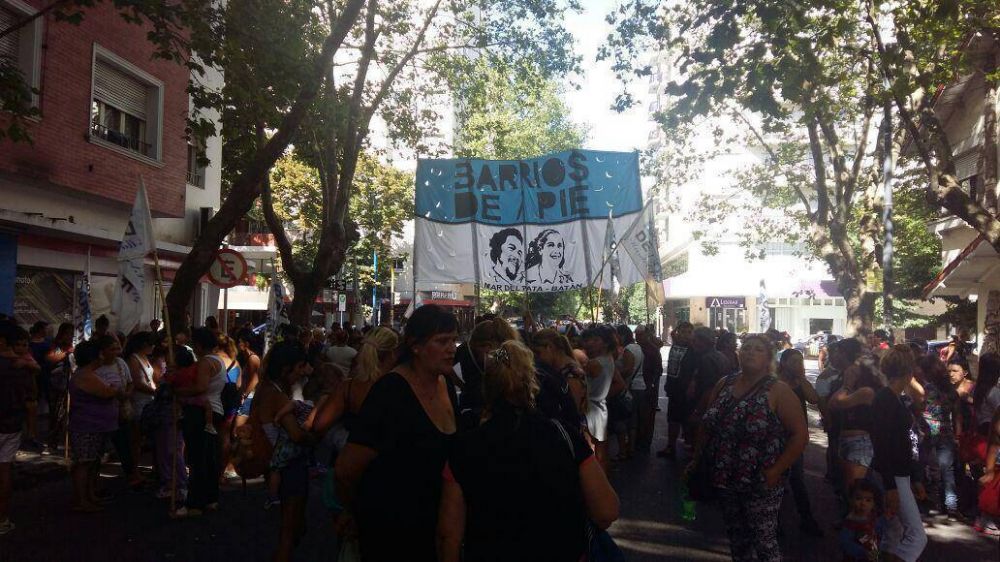 [#JornadaNacionalDeLucha] Barrios de Pie se moviliza en Mar del Plata