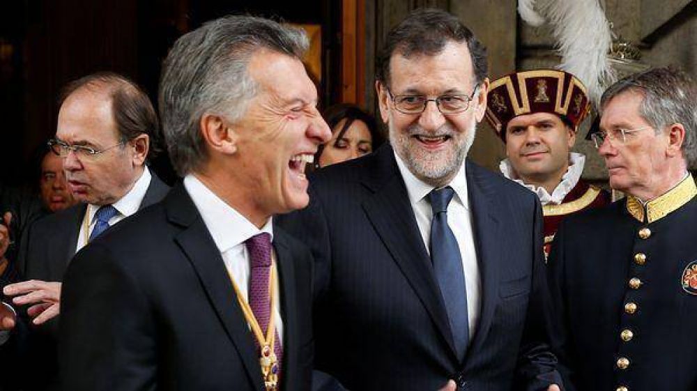 Guio de Rajoy a Macri en Espaa: 