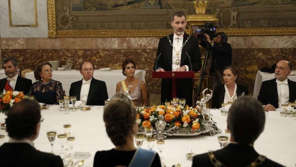 Fuerte respaldo del rey Felipe VI a Macri: 