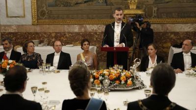 Fuerte respaldo del rey Felipe VI a Macri: 