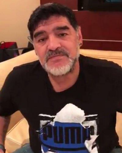 Diego Maradona realiz� un video para saludar a Sergio Palazzo