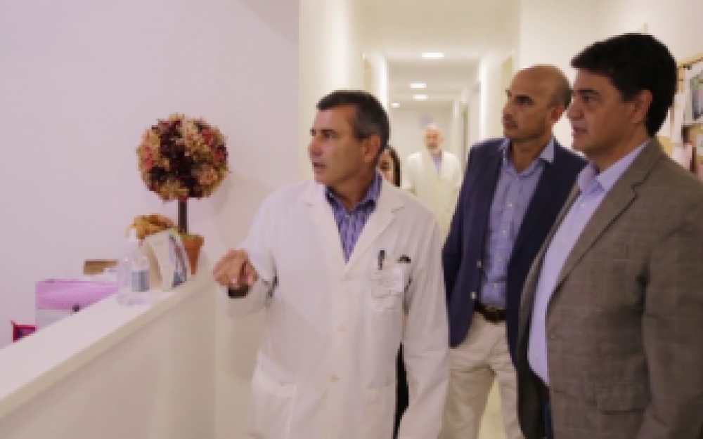 Jorge Macri present las nuevas remodelaciones en el Hospital Vicente Lpez