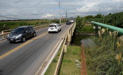 Tigre realiza obras de ampliaci�n en dos puentes del camino Bancalari Benav�dez