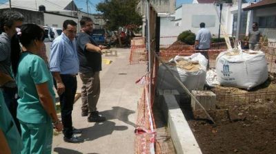 C�ffaro visit� el avance de las obras que se realizan en el futuro Hospital Intermedio Municipal de Lima