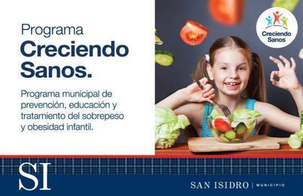 Obesidad infantil: En San Isidro ya inscriben para el programa Creciendo sanos