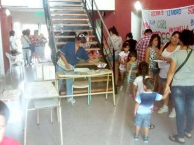 Operativo de vacunaci�n y control de libretas sanitarias