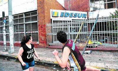 PARTIDOS POLITICOS REPUDIAN EL ABANDONO DE EDESUR PARA CON LOS CONTRIBUYENTES DE LANUS