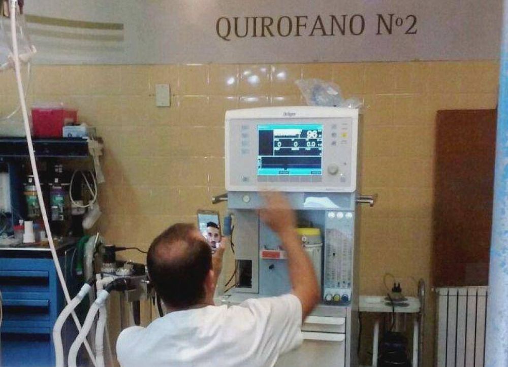 Nueva mesa de anestesia para el Hospital Emilio Ruffa