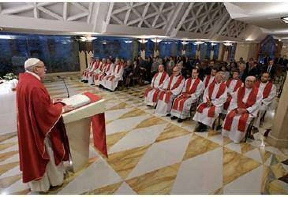 Homila del Papa: No aplazar la conversin