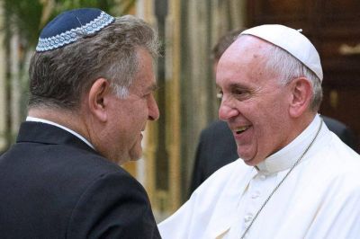 El Papa Francisco confirma gestos concretos en el �di�logo fraterno� entre jud�os y cristianos