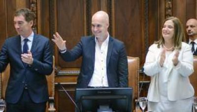 Larreta le da el puntapi� inicial a las sesiones ordinarias
