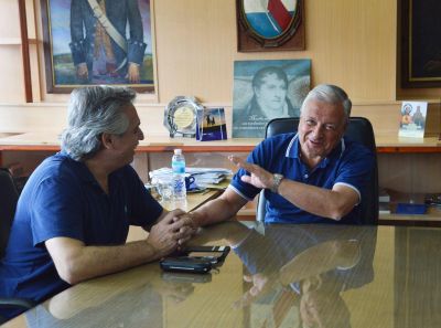 Lauritto recibi� a Alberto Fern�ndez 