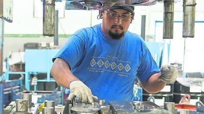 La producci�n de las pymes industriales cay� 2,2% en enero