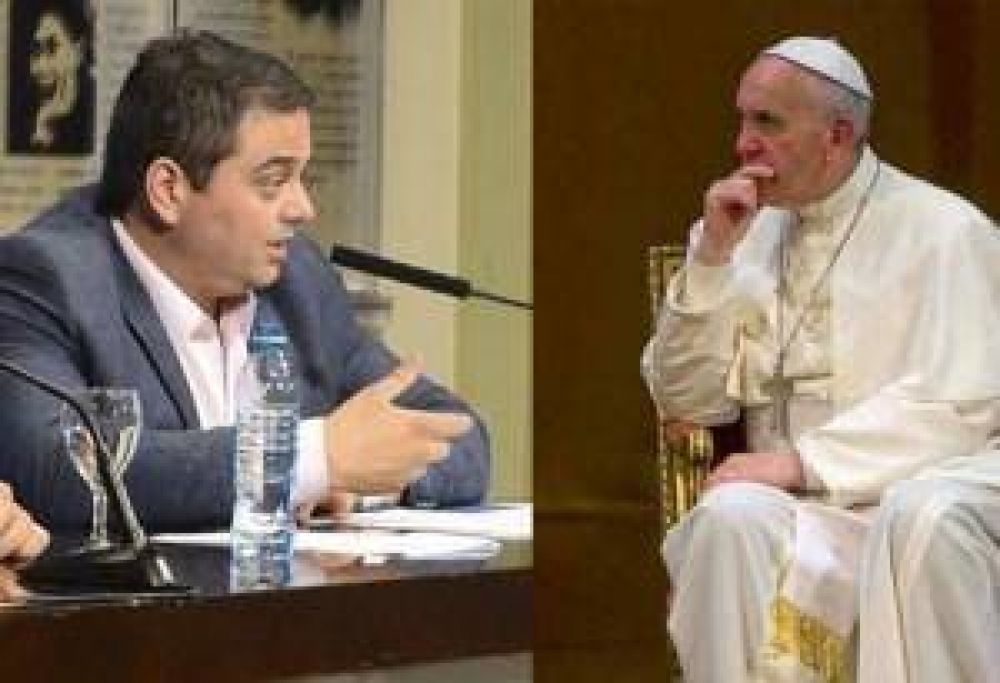 El papa Francisco recibi en Santa Marta al ministro Triaca