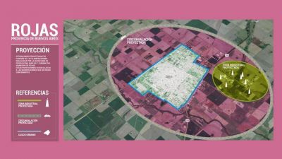 Planean para Rojas una zona industrial de 600 hect�reas