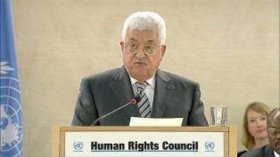 Abbas pidi� protecci�n internacional para los palestinos