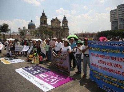 Evang�licos marchan oponi�ndose al aborto en Guatemala