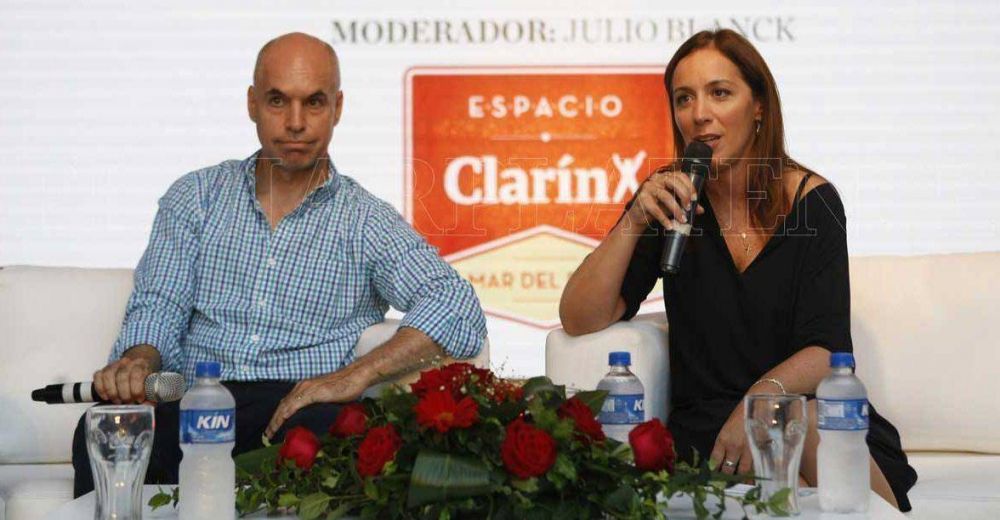 Vidal y Larreta debatieron sobre sus nuevos desafos en Espacio Clarn