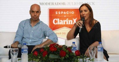 Vidal y Larreta debatieron sobre sus nuevos desaf�os en Espacio Clar�n