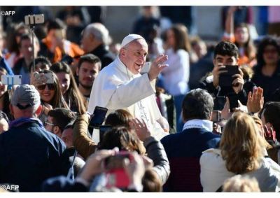 �La Cuaresma: signo sacramental de nuestra conversi�n�, el Papa en la catequesis