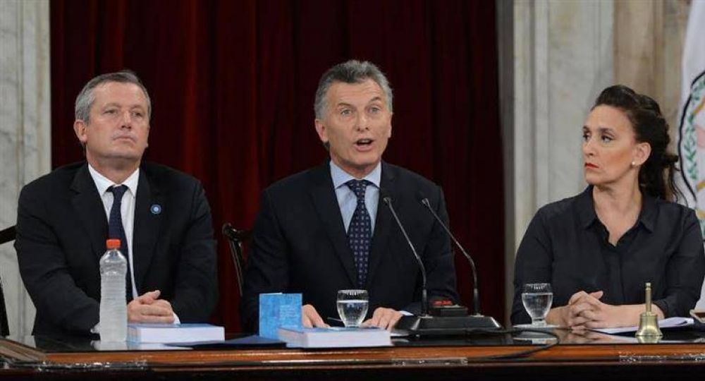 Macri, ante la Asamblea Legislativa: 