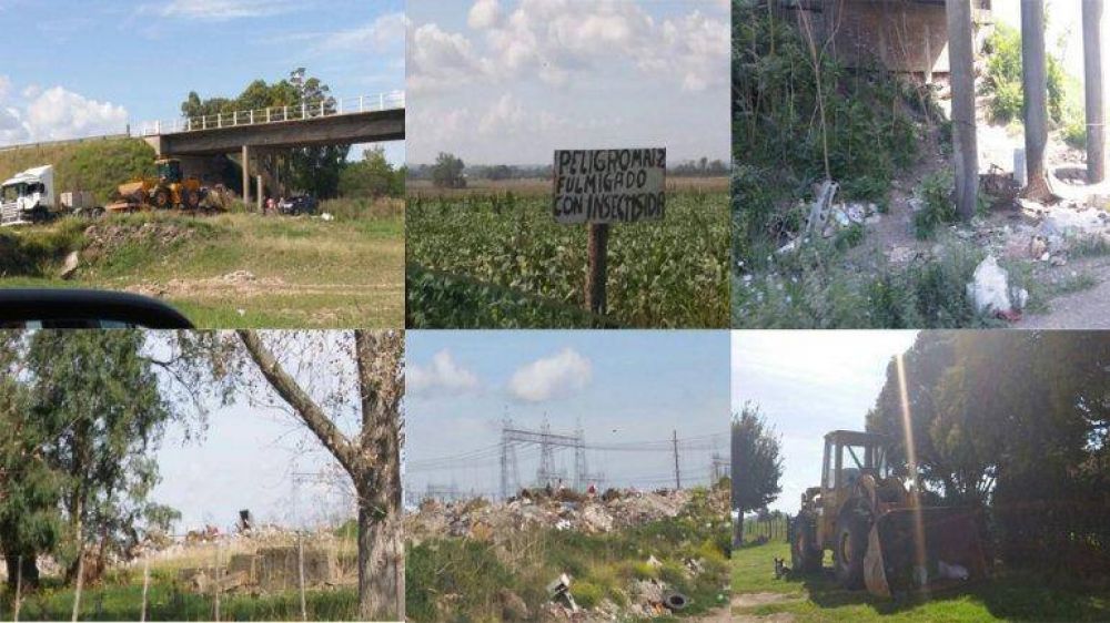 Concejales del Frente Renovador denuncian basurales a cielo abierto