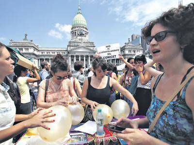 Una feria de ciencias para exigir fondos