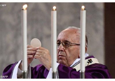 �Cuaresma es el camino de la esclavitud a la libertad�, homil�a del Papa en el Mi�rcoles de Ceniza