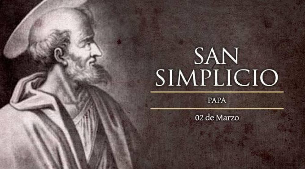 Hoy se conmemora a San Simplicio, Papa defensor de la doctrina cat�lica
