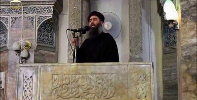 Jefe del Estado Islámico admite derrota en Irak y se despide