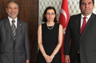 Visita protocolar de los directivos del CIRA a la Embajada de Turqu�a