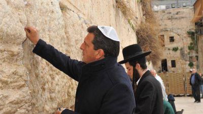 Sergio Massa en Israel: 