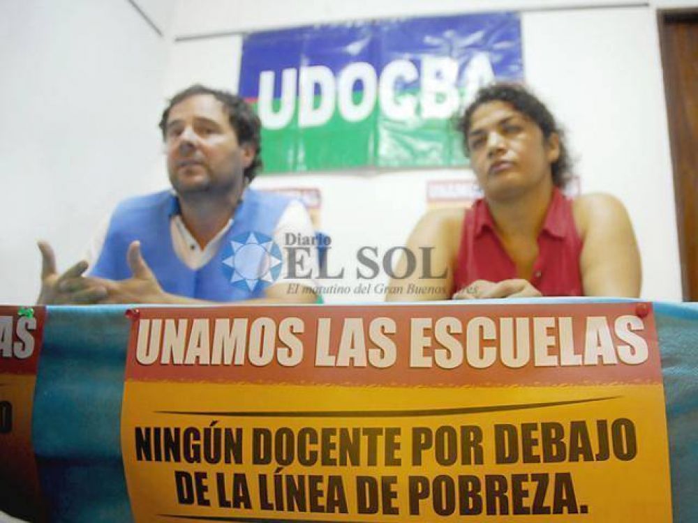 Escuelas deterioradas y paritarias